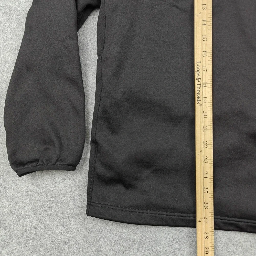 The‎ North Face Jacket Mens 2XL Black Softshell Fleece Lined Full Zip Hiking